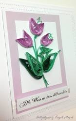Filigranowe tulipany